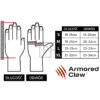Armored Claw Direct Safe Puncture-Resistant taktikai kesztyű - fekete