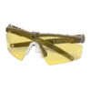 Modern taktikai szemüveg - tan/sárga