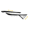 ESS ICE-3LS védőszemüveg - fekete átlátszó/füstszürke/sárga