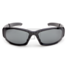 ESS CDI védőszemüveg - fekete átlátszó/füstszürke