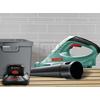 Bosch EasyHedgeCut 18-45 sövényvágó + ALB 18 BT lombfúvó szett, akkuval