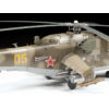 Zvezda Mi-24V/VP szovjet helikopter modell - 1:48