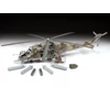 Zvezda Mi-24V/VP szovjet helikopter modell - 1:48