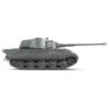 Zvezda King Tiger Ausf.B Henschel német tank modell - 1:100