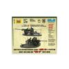 Zvezda szovjet legénység ZIS-3 páncéltörő ágyúval - 1:72