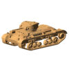 Zvezda Valentine II brit tank modell - 1:100
