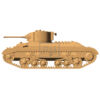 Zvezda Valentine II brit tank modell - 1:100