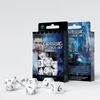 Classic RPG White & black Dice Set (7) - Dobókockák