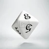 Classic RPG White & black Dice Set (7) - Dobókockák