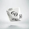 Classic RPG White & black Dice Set (7) - Dobókockák