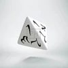 Classic RPG White & black Dice Set (7) - Dobókockák