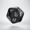 Classic RPG Black & white Dice Set (7) - Dobókockák