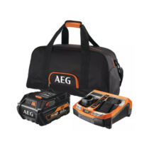AEG Set L1860RHDBLK 18V 9.0Ah Lithium-Ion akku és töltő táskával