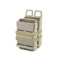 Fastmag dupla M4/M16 tárzseb - tan