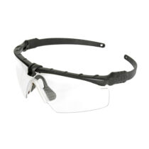 Modern taktikai szemüveg - fekete/víztiszta