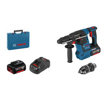 Bosch GBH 18V-26 F Akkus fúrókalapács SDS plus rendszerrel  2 x 6,0 Ah lítium-ion akkuval