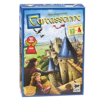 Carcassonne alapjáték (A folyó+Az apát kiegészítőkkel) társasjáték