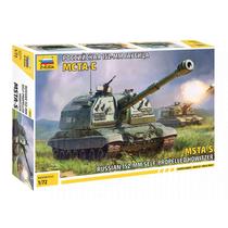 Zvezda MSTA-S orosz tank modell - 1:72