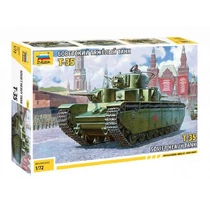 Zvezda T-35 szovjet tank modell - 1:72