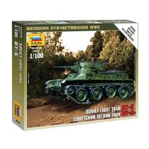 Zvezda BT-5 szovjet tank modell - 1:100