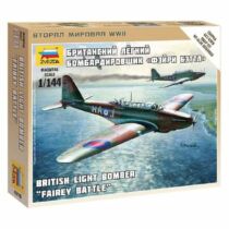 Zvezda Fairey Battle brit repülőgép modell - 1:144