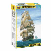 Zvezda Brigantine hajó modell - 1:100