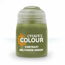 Citadel Contrast militarum green zöld festék - 18ml