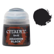 Citadel Base Abaddon fekete festék - 12ml
