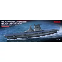 Meng Model - U.S. Navy Aircraft Carrier U.S.S. Lexington (Cv-2) - 1:700