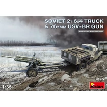 Miniart - Soviet 2t 6x4 Truck with 76 mm USV-BR Gun