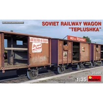 Miniart - Soviet Railway Wagon &quot,Teplushka&quot,