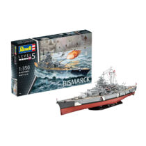 Revell Bismarck hajó modell - 1:350