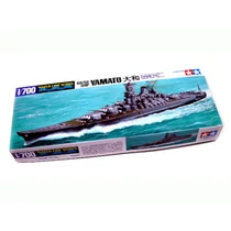 Tamiya Yamato japán hadi hajó modell - 1:700