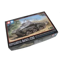 Tamiya Sd.Kfz. 232 8 kerekű német katonai jármű modell - 1:48