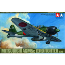 Tamiya Mitsubishi A6M5c Zero Fighter Zeke repülőgép modell - 1:48