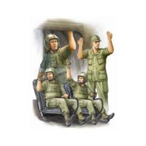 Trumpeter - US Army CH-47 Crew in Vietnam figura modell - 1:35