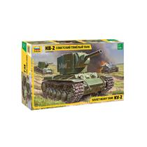 Zvezda KV-2 szovjet tank modell - 1:35