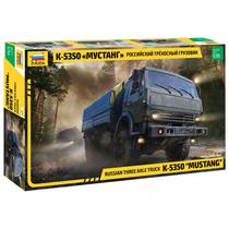 Zvezda Kamaz teherautó "K-5350 Mustang" modell - 1:35