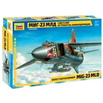 Zvezda MiG-23 MLD szovjet repülőgép modell - 1:72