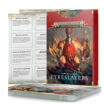 Warhammer AoS - WARSCROLL CARDS: FYRESLAYERS (ENG) - kártya