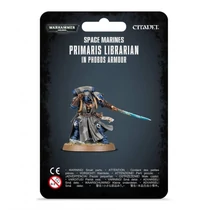 WARHAMMER 40K - SPACE MARINES: PRIMARIS LIBRARIAN IN PHOBOS ARMOUR - FIGURA