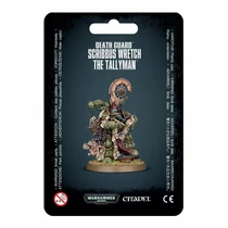 WARHAMMER 40K - DEATH GUARD: SCRIBBUS WRETCH THE TALLYMAN - HQ FIGURA