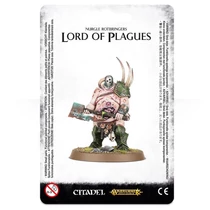 WARHAMMER AoS - Nurgle Rotbringers Lord of Plagues - Figura