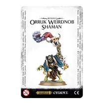 WARHAMMER 40K - Ironjawz: Orruk Weirdnob Shaman - Figura