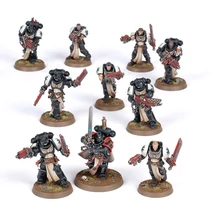 WARHAMMER 40K - Black Templars: Primaris Crusader Squad - Figurák