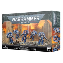 WARHAMMER 40K - Space Marines: Jump Pack Intercessors - Figurák