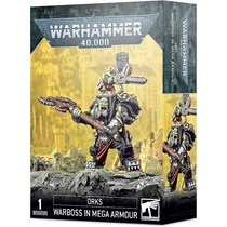 WARHAMMER 40K - ORKS: WARBOSS IN MEGA ARMOR