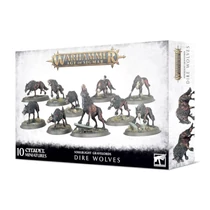 WARHAMMER AoS - Soulblight Gravelords Dire Wolves - Figurák