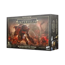 WARHAMMER THE HORUS HERESY - LEGION IMPERIALIS - REAVER TITAN WITH MELTA CANNON & CHAINFIST - FIGURA