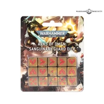 WARHAMMER 40K - Sanguinary guard dice Set - Dobókockák